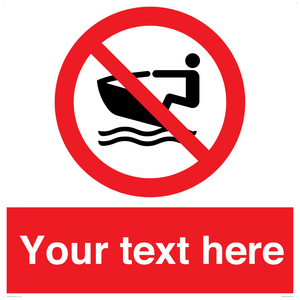 Custom No personal water craft